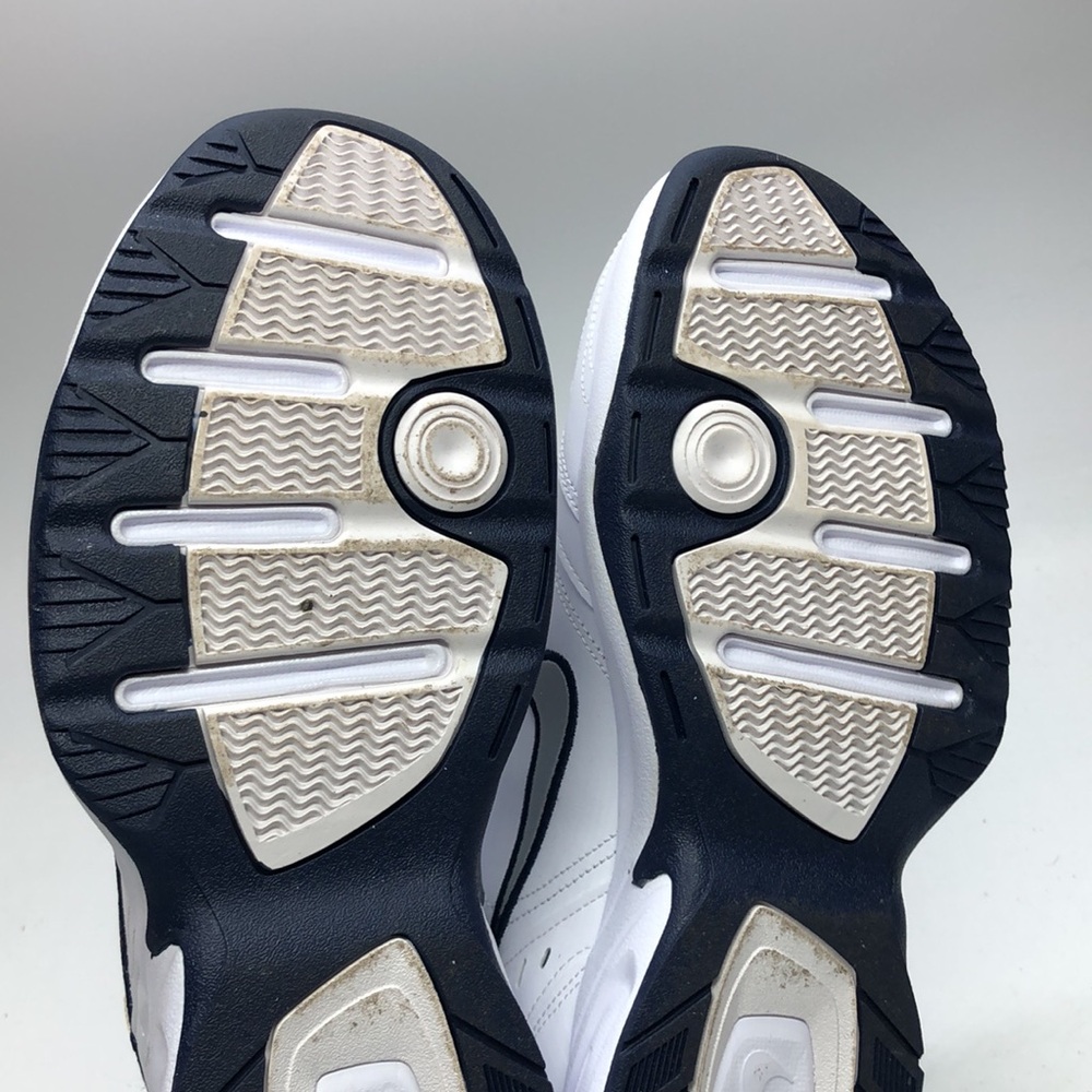 Mens Nike Air Monarch IV White/Grey 415445-102 USED Size 11 - Picture 8 of 10
